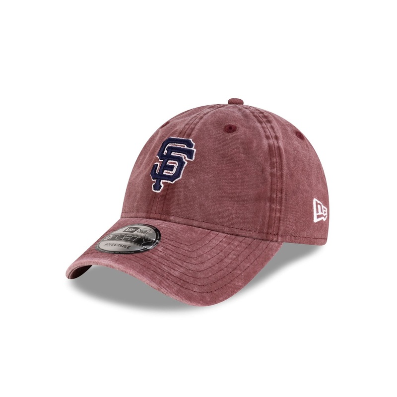 San Francisco Giants Lived In Burgundy 9FORTY Adjustable Hat One Size