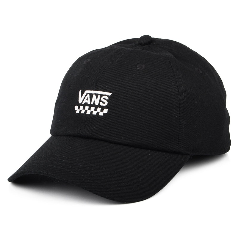 Vans Hats Court Side Baseball Cap – Black Adjustable