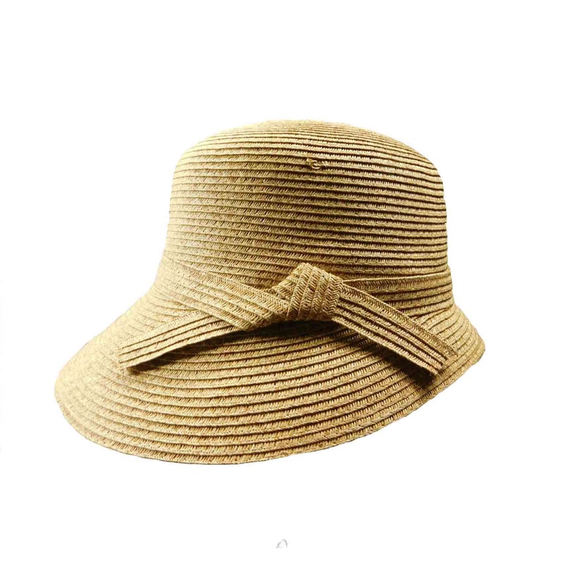 Asymmetrical Cap Hat Natural M/L (57 – 58 cm)