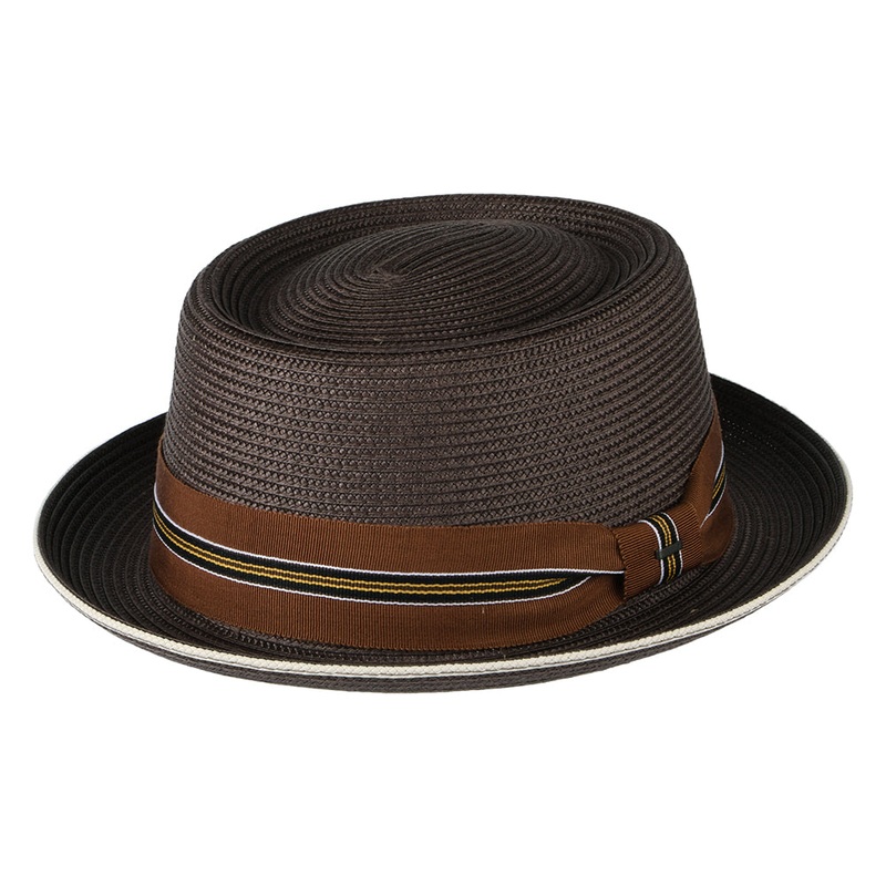 Bailey Hats Carver Pork Pie Hat – Coffee S