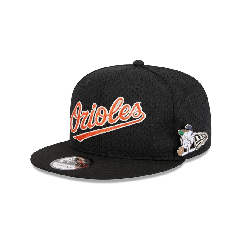 Baltimore Orioles Post-Up Pin 9FIFTY Snapback Hat One Size