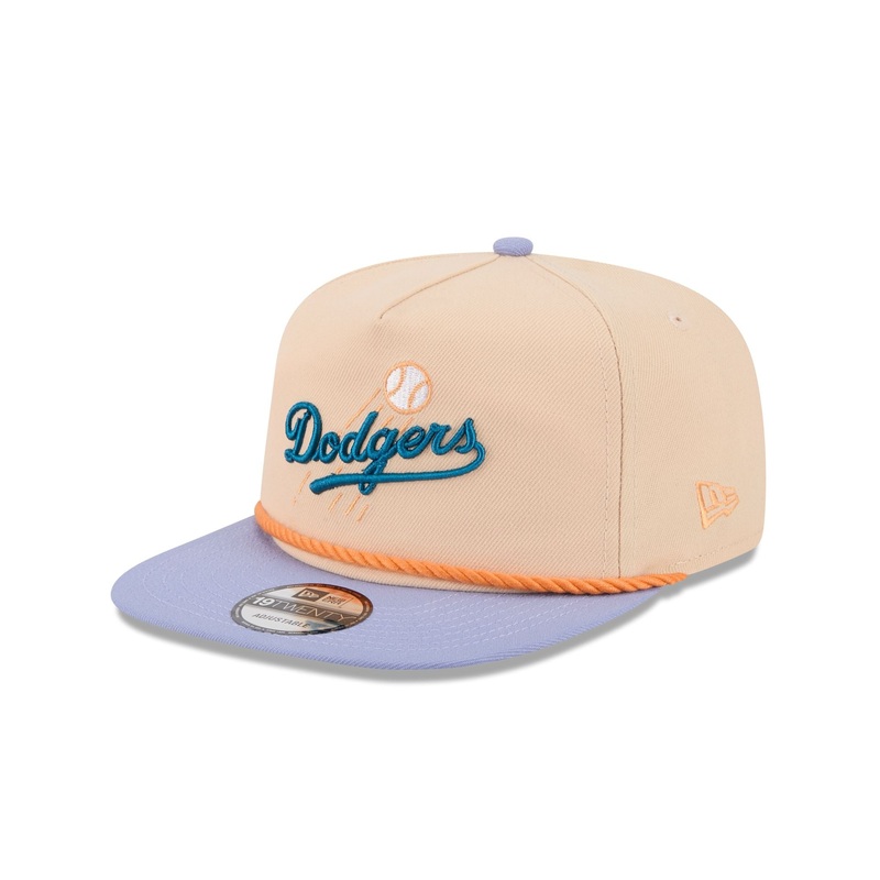 Brooklyn Dodgers Mango Mocha Golfer Hat One Size