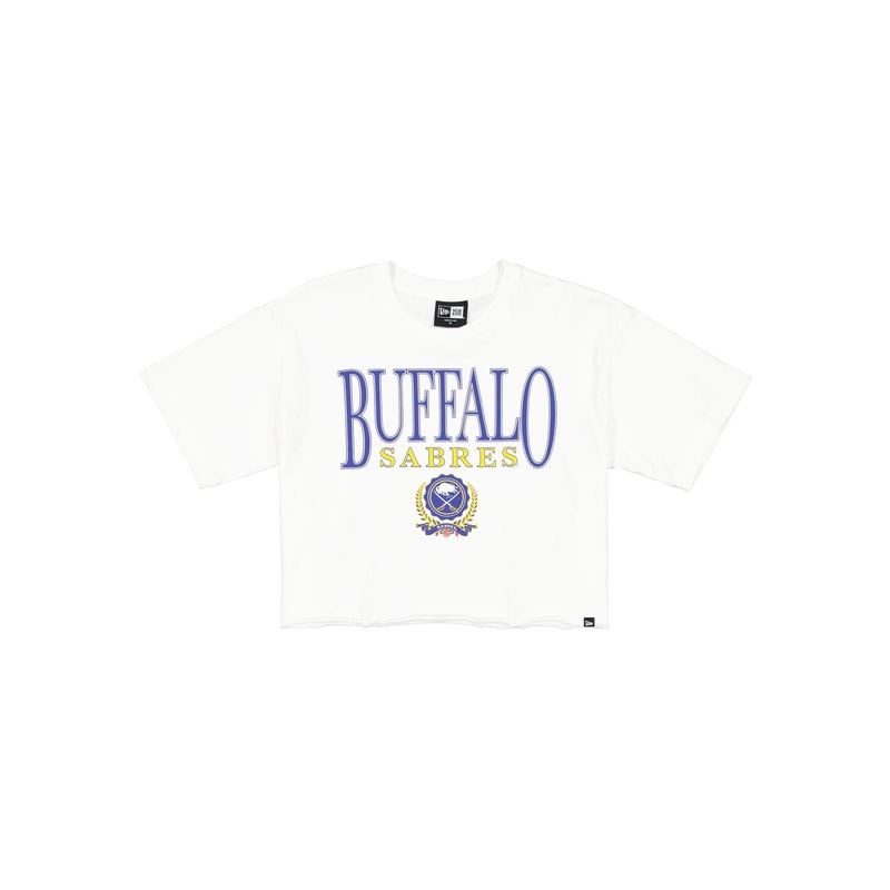 Buffalo Sabres Throwback Prep Women’s Cropped T-Shirt XS