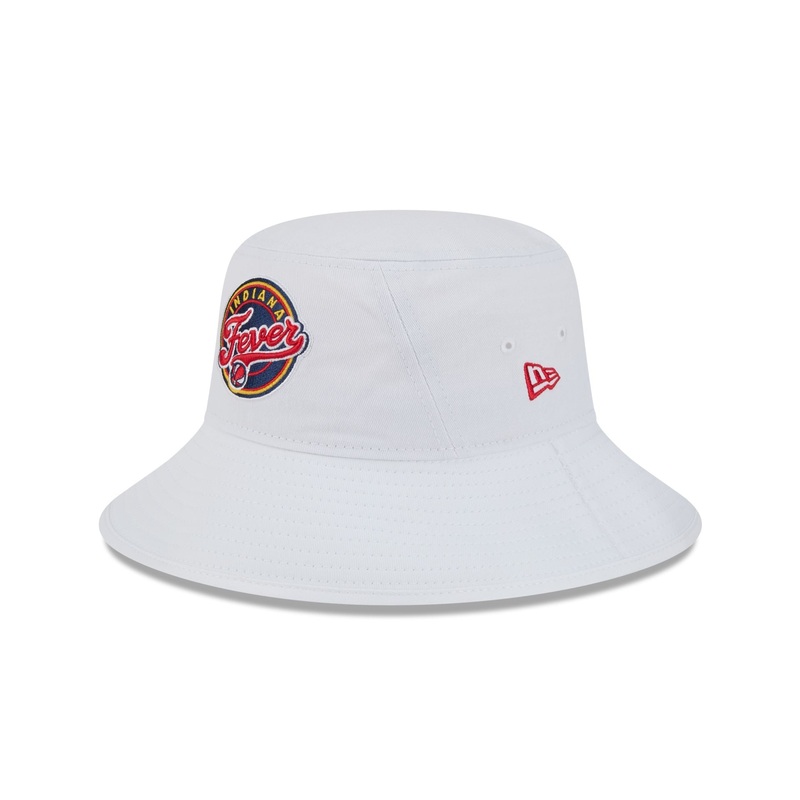 Indiana Fever Optic White Bucket Hat S/M