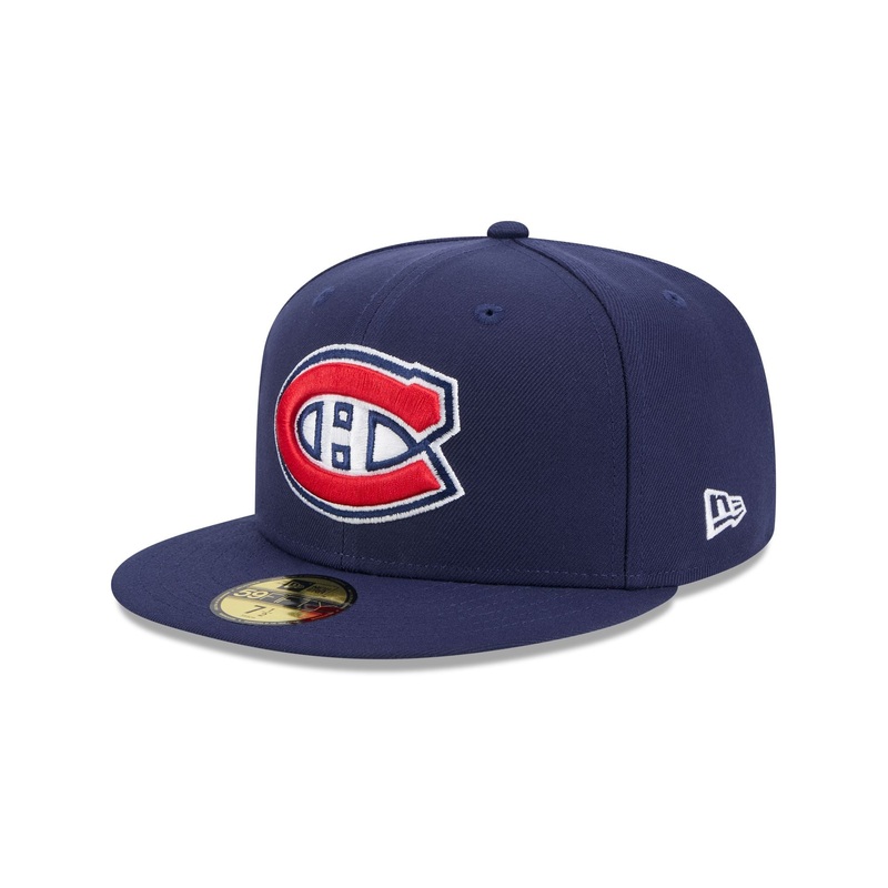 Montreal Canadiens Rear Wordmark 59FIFTY Fitted Hat 7