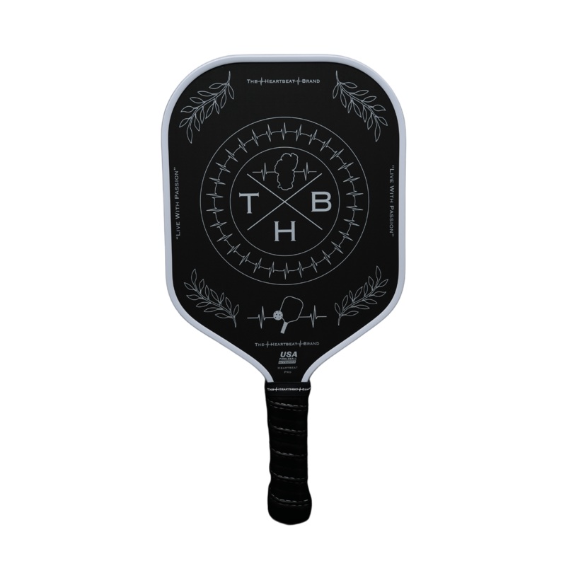 Pickleball Paddle – Heartbeat PRO – White / Black