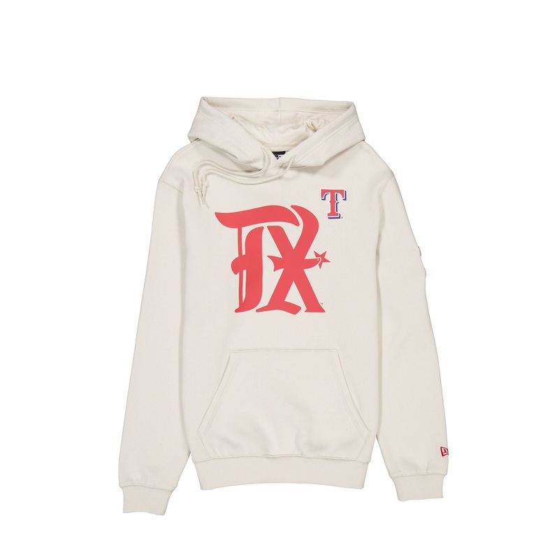 Texas Rangers City Connect White Hoodie S