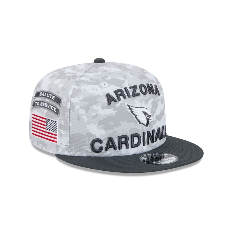 Arizona Cardinals 2024 Salute to Service 9FIFTY Snapback Hat One Size