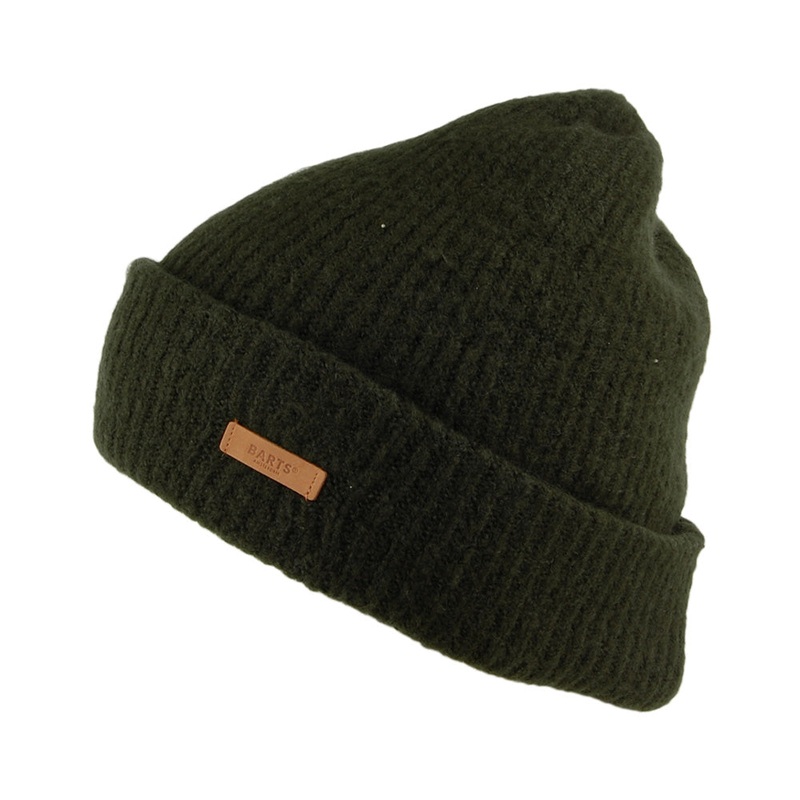 Barts Hats Witzia Cuffed Beanie Hat – Army Green 1-Size
