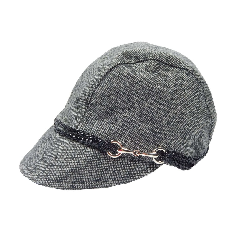 Cabbie with Latch Grey