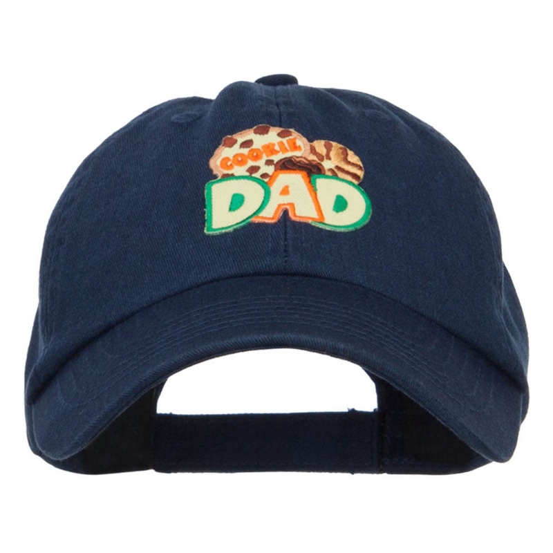 Cookie Dad Patched Low Profile Cap Navy One Size
