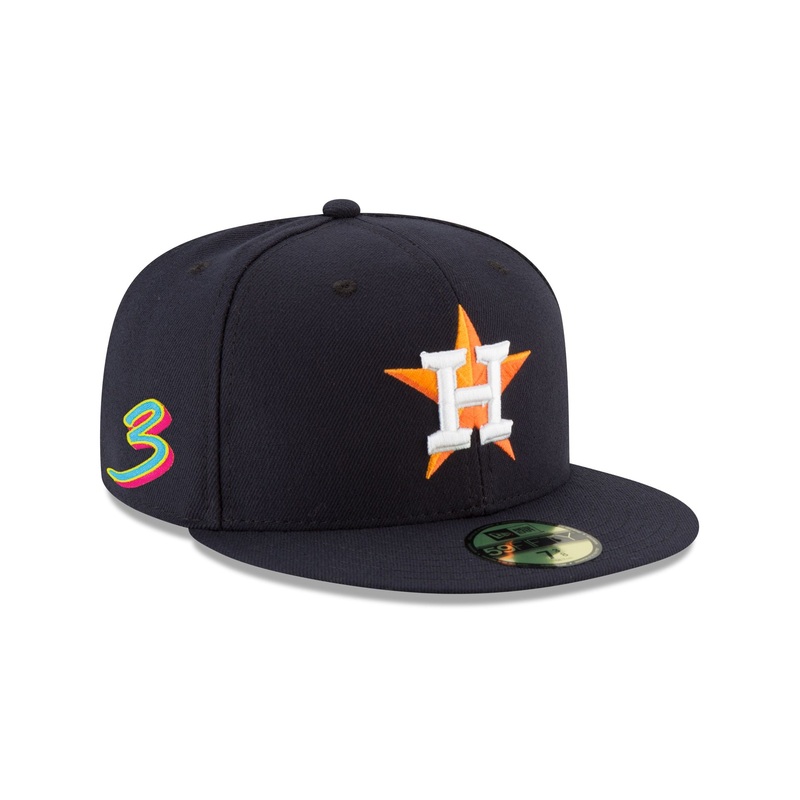 Houston Astros Player’s Weekend Pea 59FIFTY Fitted Hat 7