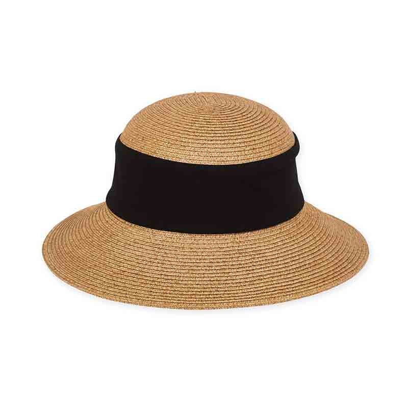 Petite Wide Brim Collapsible Sun Hat – Sunny Dayz Natural Small (55 cm)