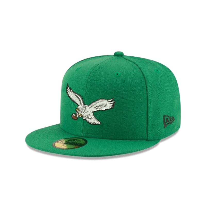 Philadelphia Eagles Classic Logo 59FIFTY Fitted Hat 6 7/8