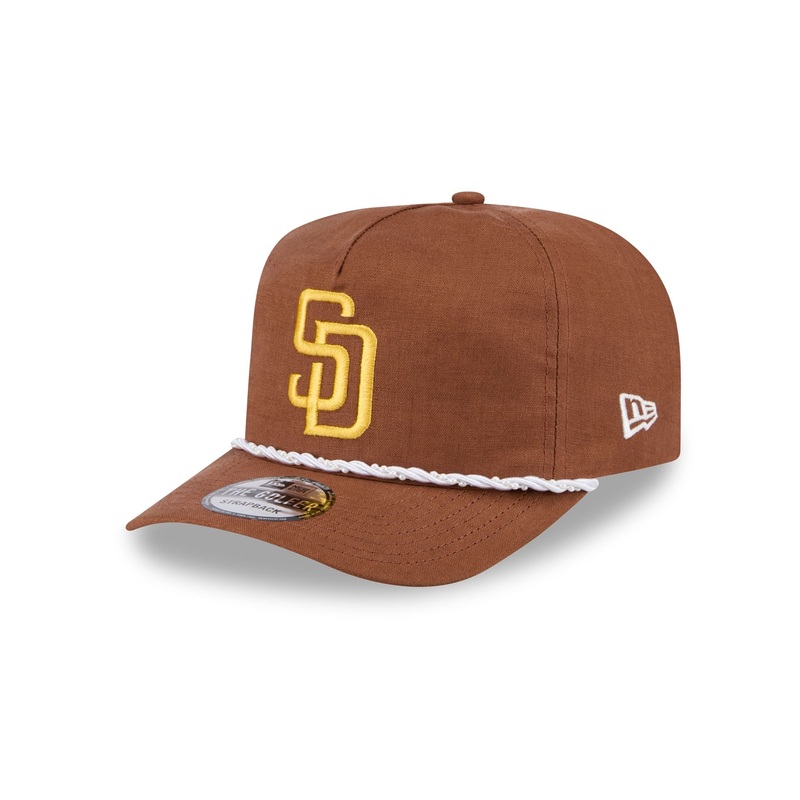 San Diego Padres Pearl Rope Golfer Hat One Size