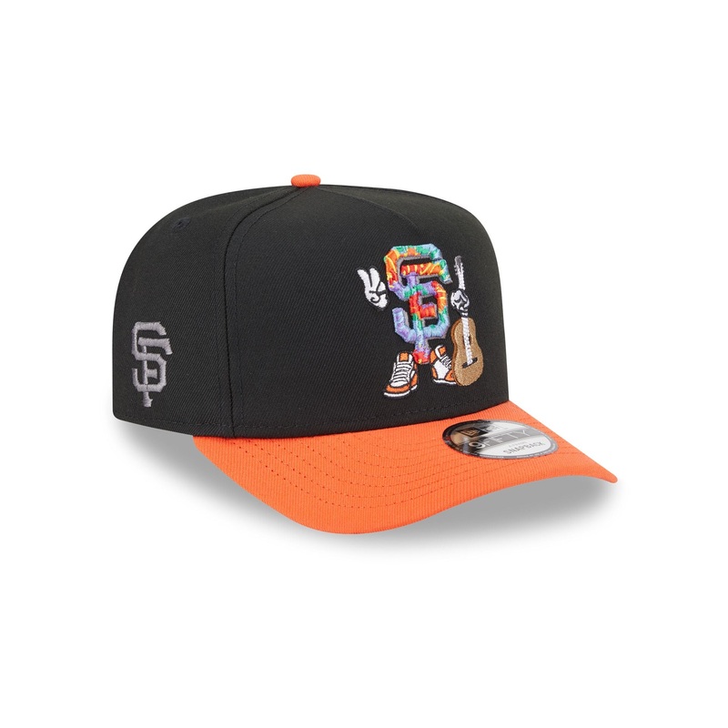 San Francisco Giants Cartoon 9FIFTY A-Frame Snapback Hat One Size