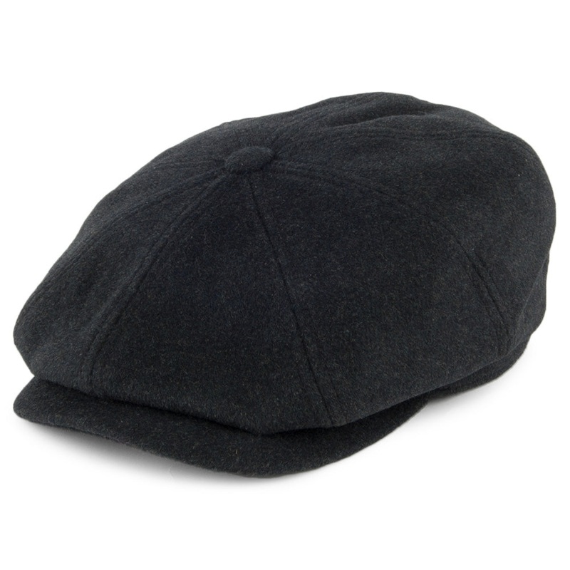 Bailey Hats Springfield Newsboy Cap – Graphite S