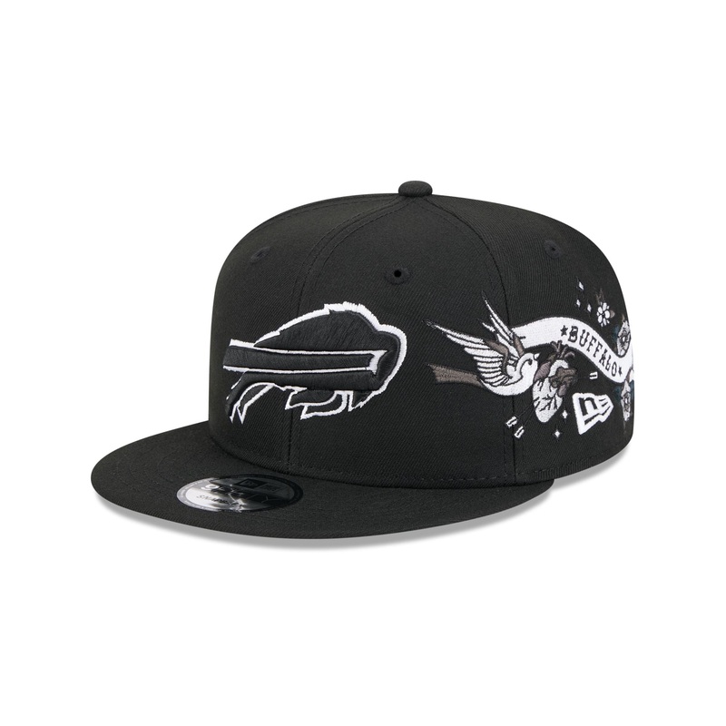 Buffalo Bills City Art 9FIFTY Snapback Hat One Size