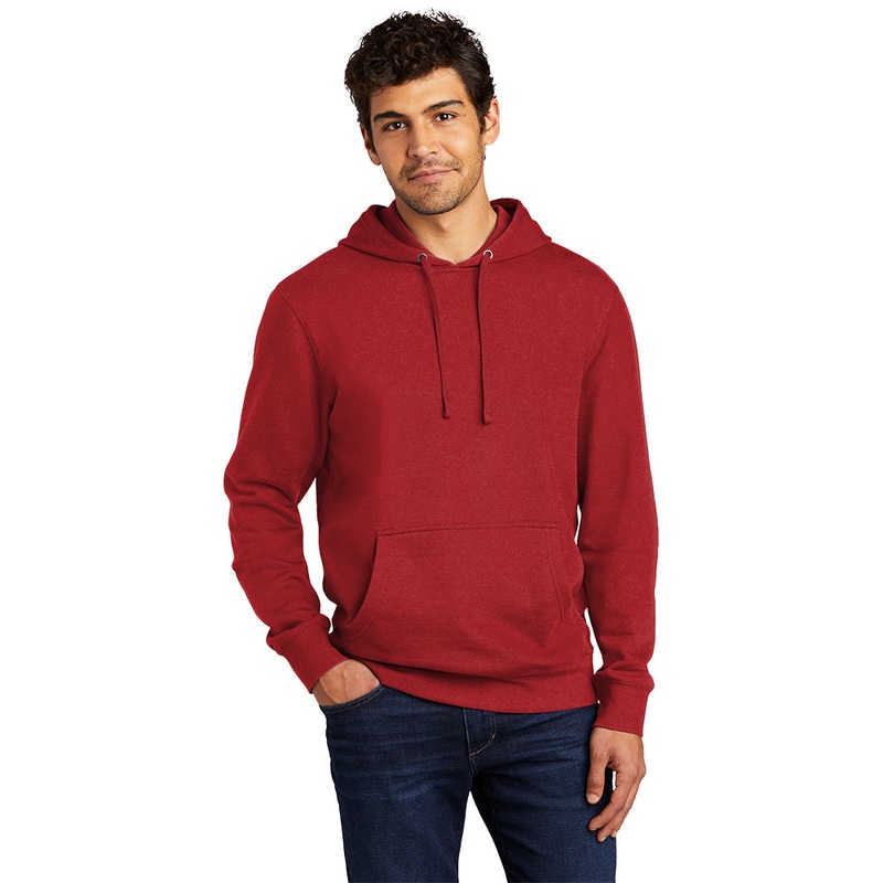 District DT6100 V.I.T. Fleece Hoodie – Classic Red Classic Red XS