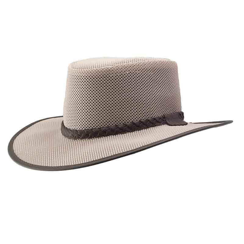 Head ‘N Home Soaker SolAir Breathable Mesh Shade Outback Hat, S to XXL – Eggshell Eggshell L (60 cm – 7 3/8)