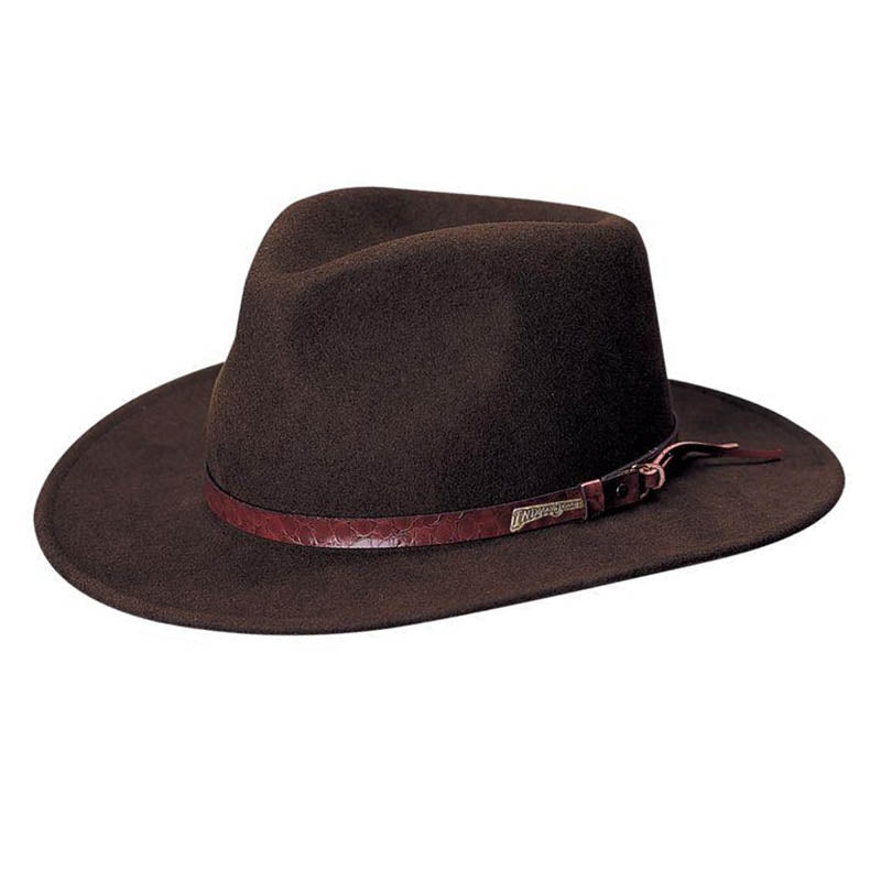Last Crusade Felt Outback Hat, Small to 3XL Size – Indiana Jones Hat Brown Small