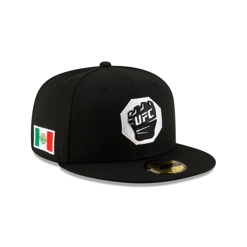 UFC Mexico Black Glove 59FIFTY Fitted Hat 7