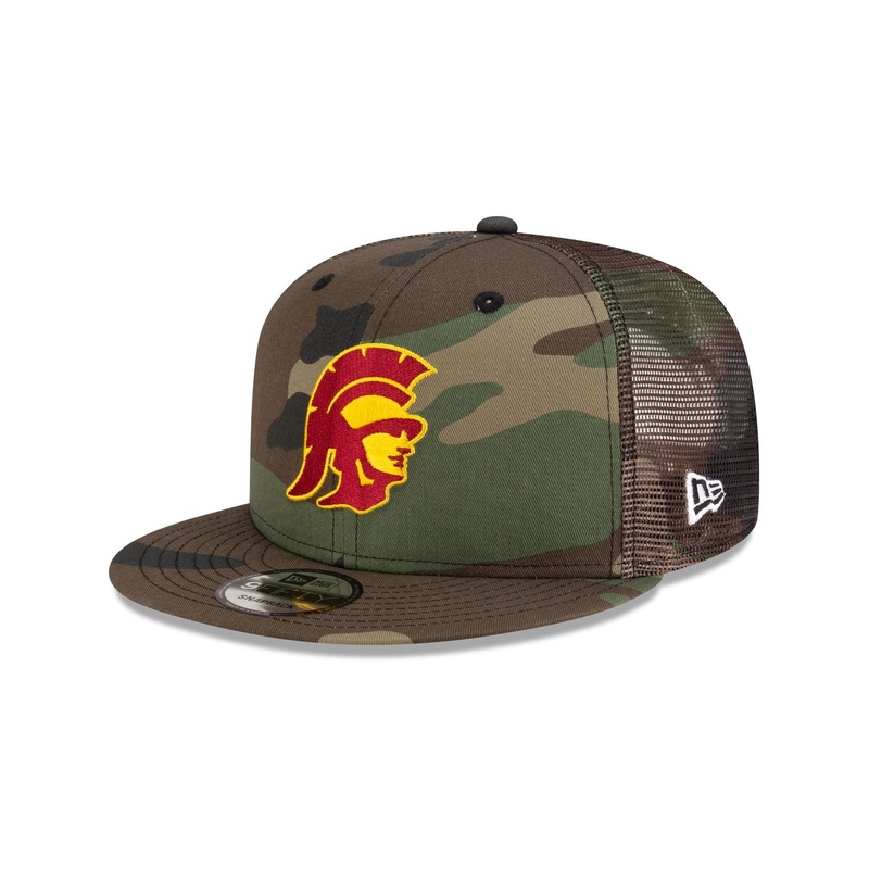 USC Trojans Camo 9FIFTY Trucker Hat One Size