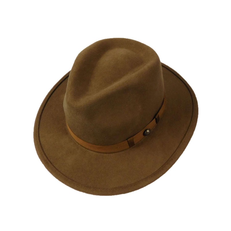 Wool Felt Outback-Camel