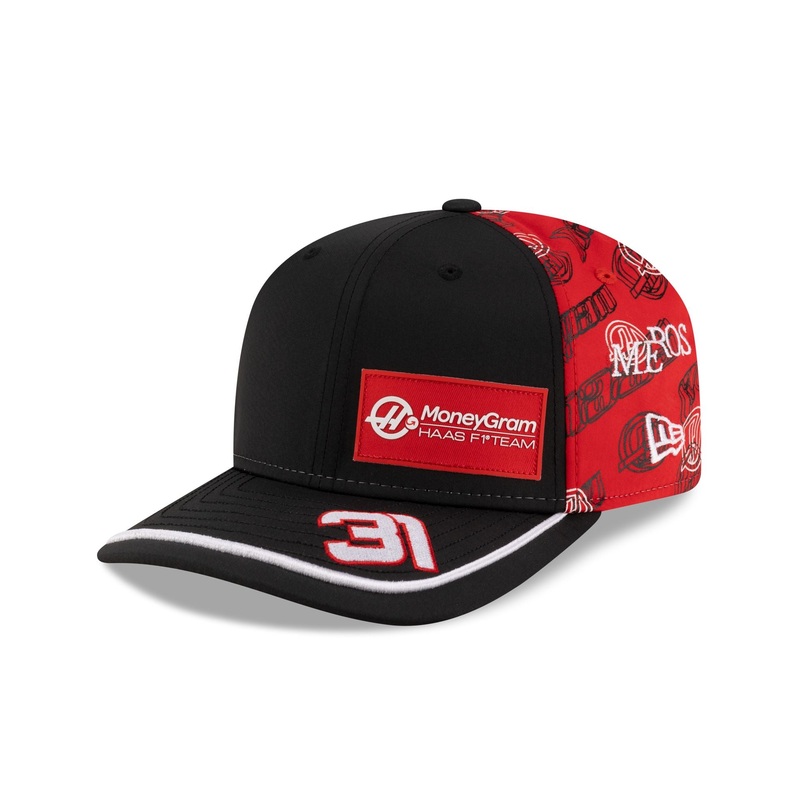 2025 Japan Race Special MoneyGram Haas F1 Team Esteban Ocon 9SEVENTY Stretch-Snap Hat One Size