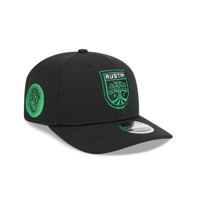 Austin FC 2025 Jersey Hook 9SEVENTY Stretch-Snap Hat One Size