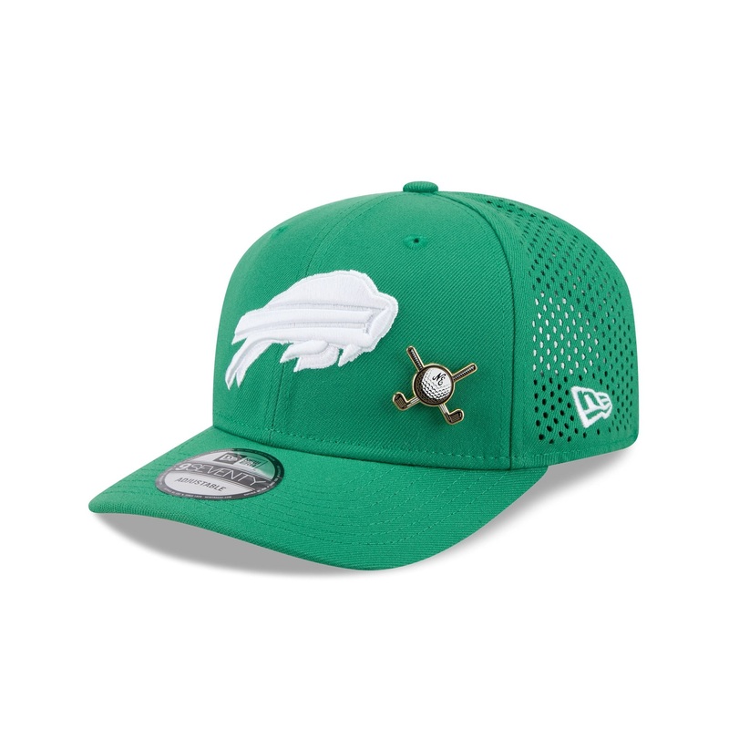 Buffalo Bills Tee Time 9SEVENTY Trucker Hat One Size