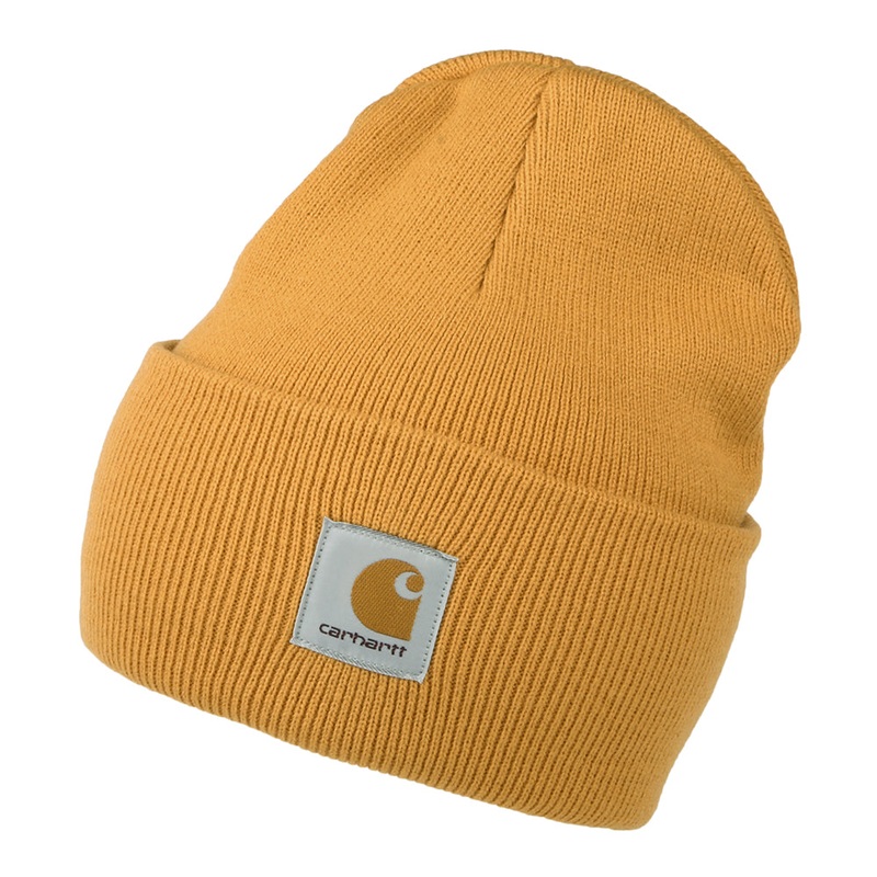 Carhartt WIP Hats Watch Cap Beanie Hat – Ochre 1-Size