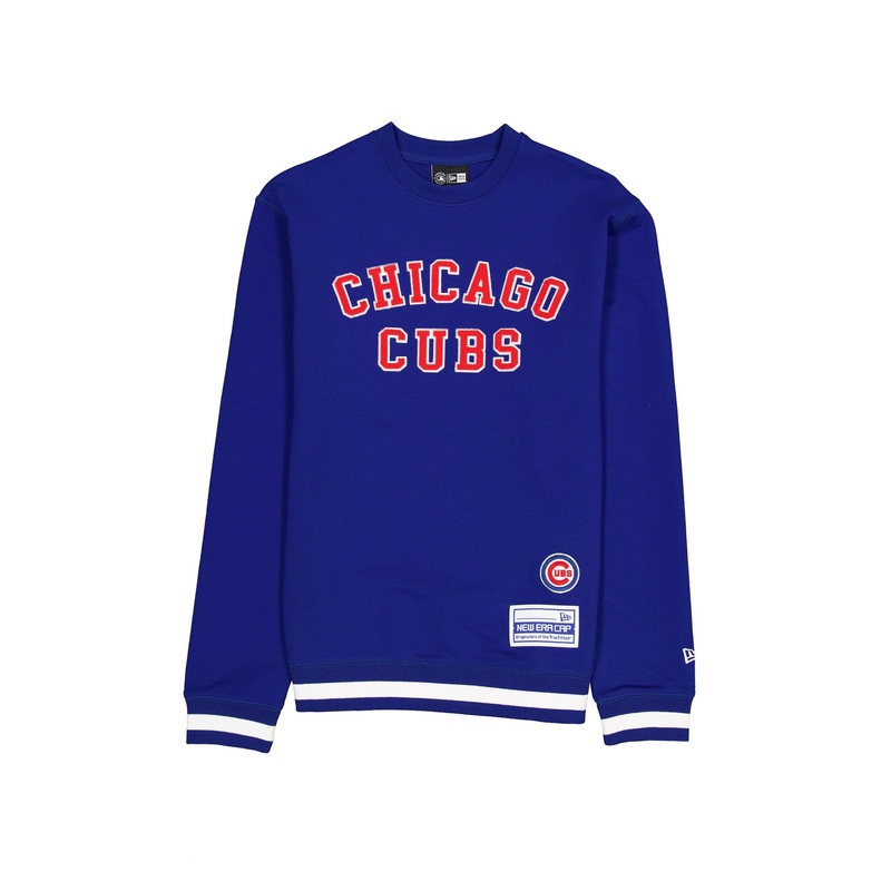 Chicago Cubs Team Color Logo Select Crewneck S