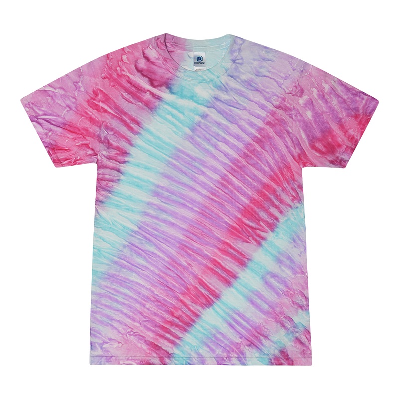 Colortone 1000 Multi-Color Tie-Dyed T-Shirt – Blossom Blossom S