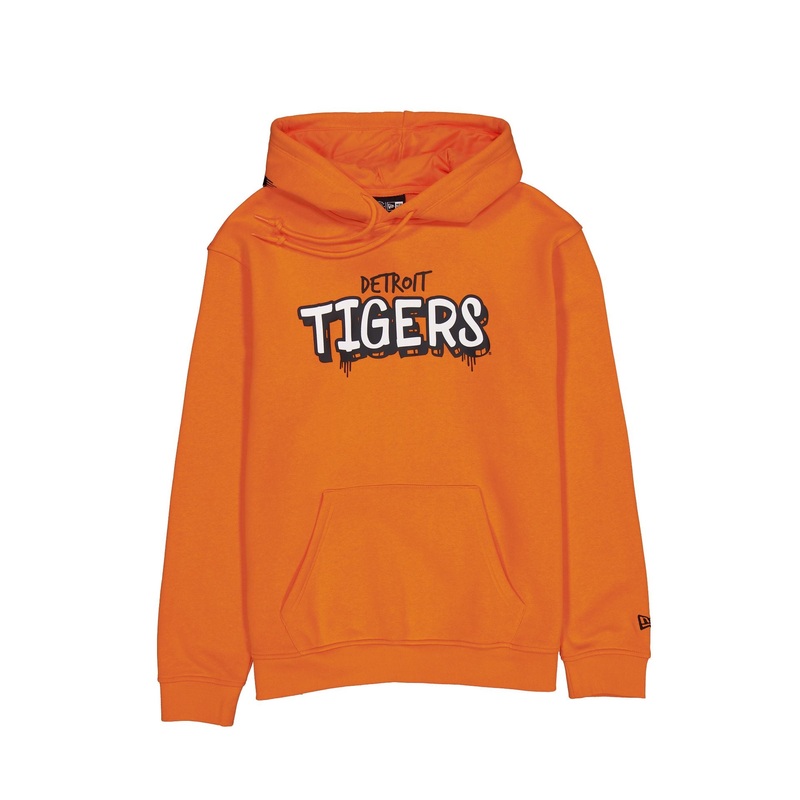 Detroit Tigers Hi Vis Doodle Hoodie S