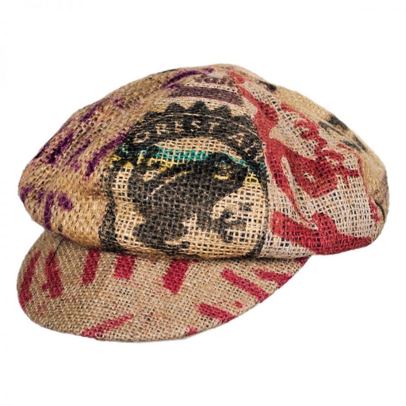 Havana Coffee Works Jute Baker Boy Hat MULTI S