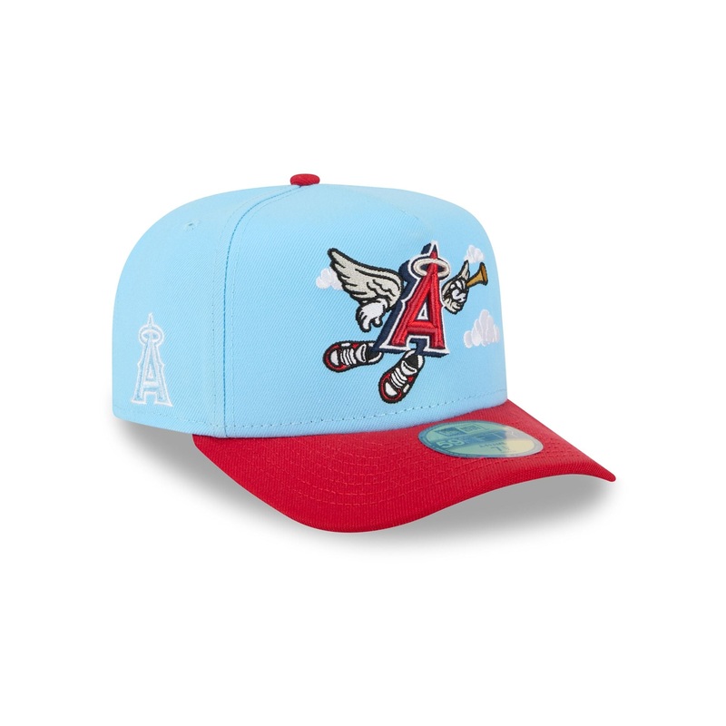 Los Angeles Angels Cartoon 59FIFTY A-Frame Fitted Hat 7