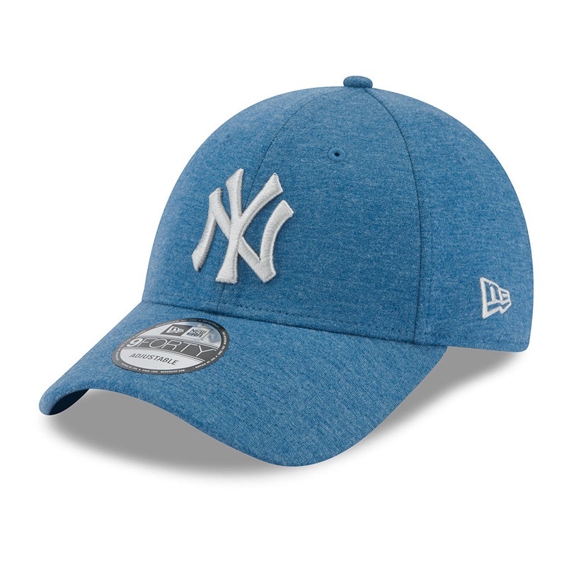 New Era 9FORTY New York Yankees Baseball Cap – MLB Jersey Essential – Azure-Grey Adjustable