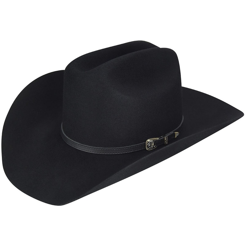 Wichita 2X Cowboy Western Hat Black 6 3/4