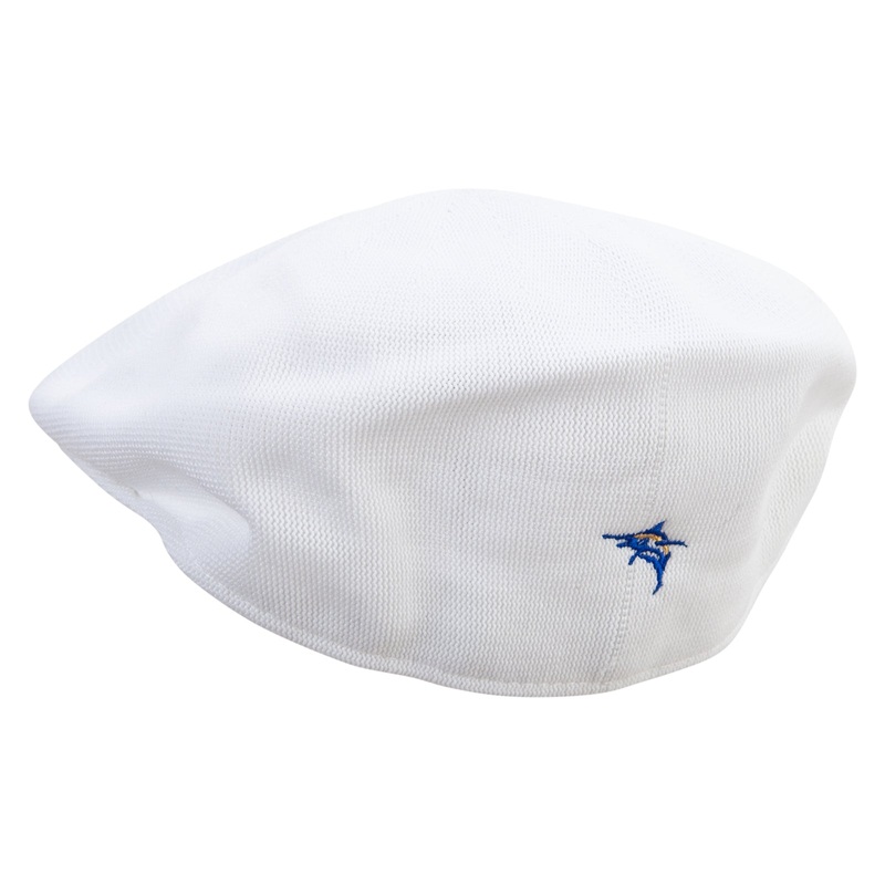 Abstract Marlin Icon Embroidered Big Mesh Ivy Cap White XL-2XL
