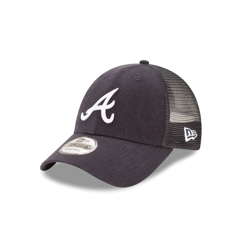 Atlanta Braves 9FORTY Trucker Hat One Size