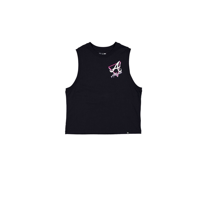 Atlanta Braves Trend Glow Logo Women’s Tank Top XS