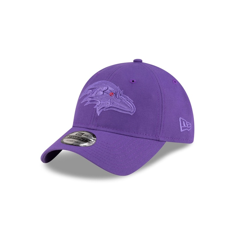 Baltimore Ravens Varsity Purple 9TWENTY Adjustable Hat One Size