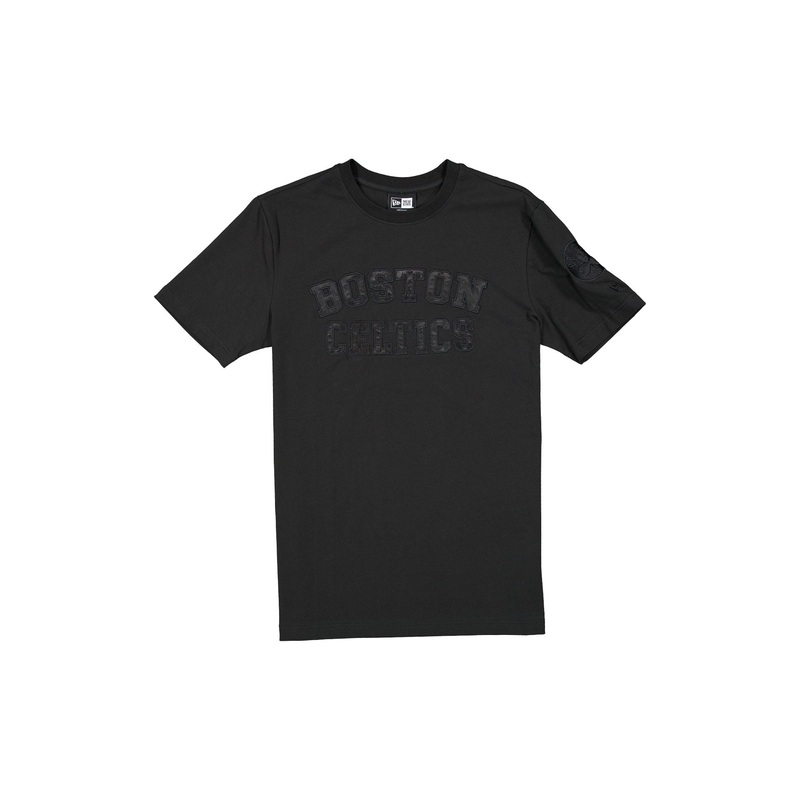 Boston Celtics Black on Black Logo Select T-Shirt S