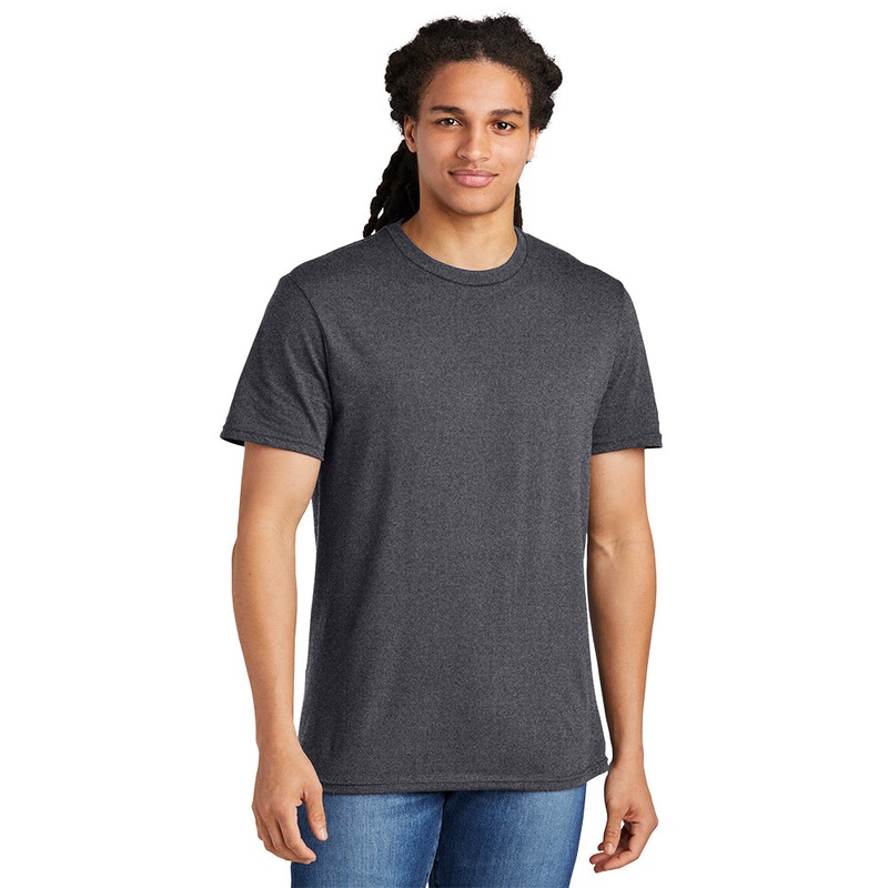 District DT5000 The Concert Tee – Heathered Charcoal Heathered Charcoal XS