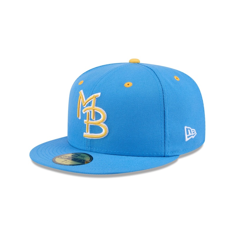 Myrtle Beach Pelicans Authentic Collection 59FIFTY Fitted Hat 7