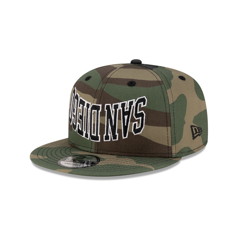 New Era Cap San Diego Camo 9FIFTY Snapback Hat One Size