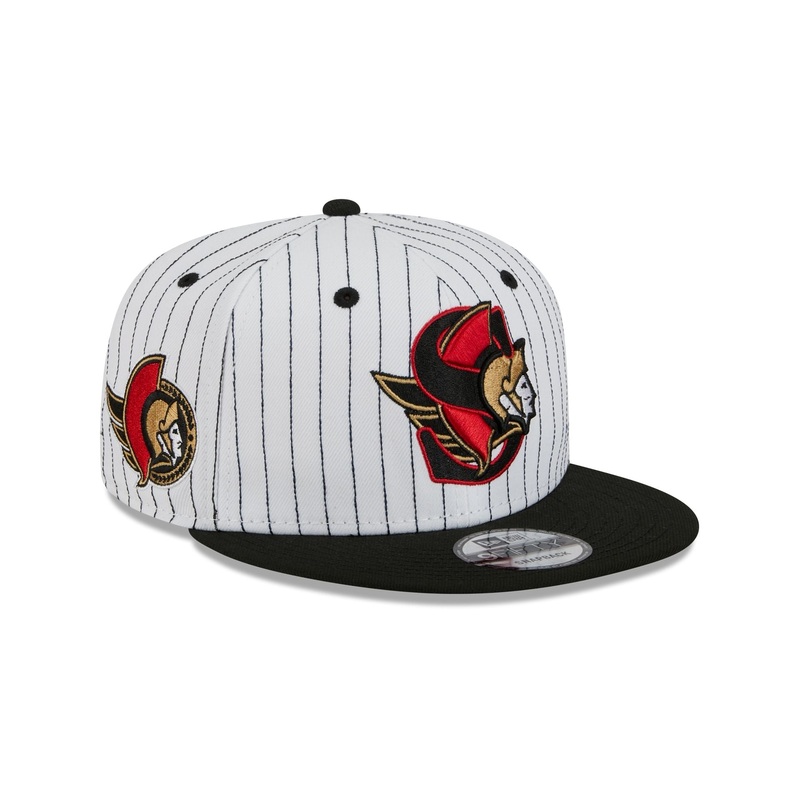 Ottawa Senators Deceptor Pinstripe 9FIFTY Snapback Hat One Size