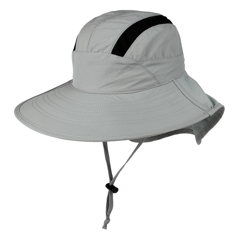 Scala Hats Natalie Foldable Sun Hat – Grey 1-Size