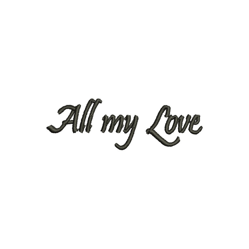 All My Love Default Title One Size